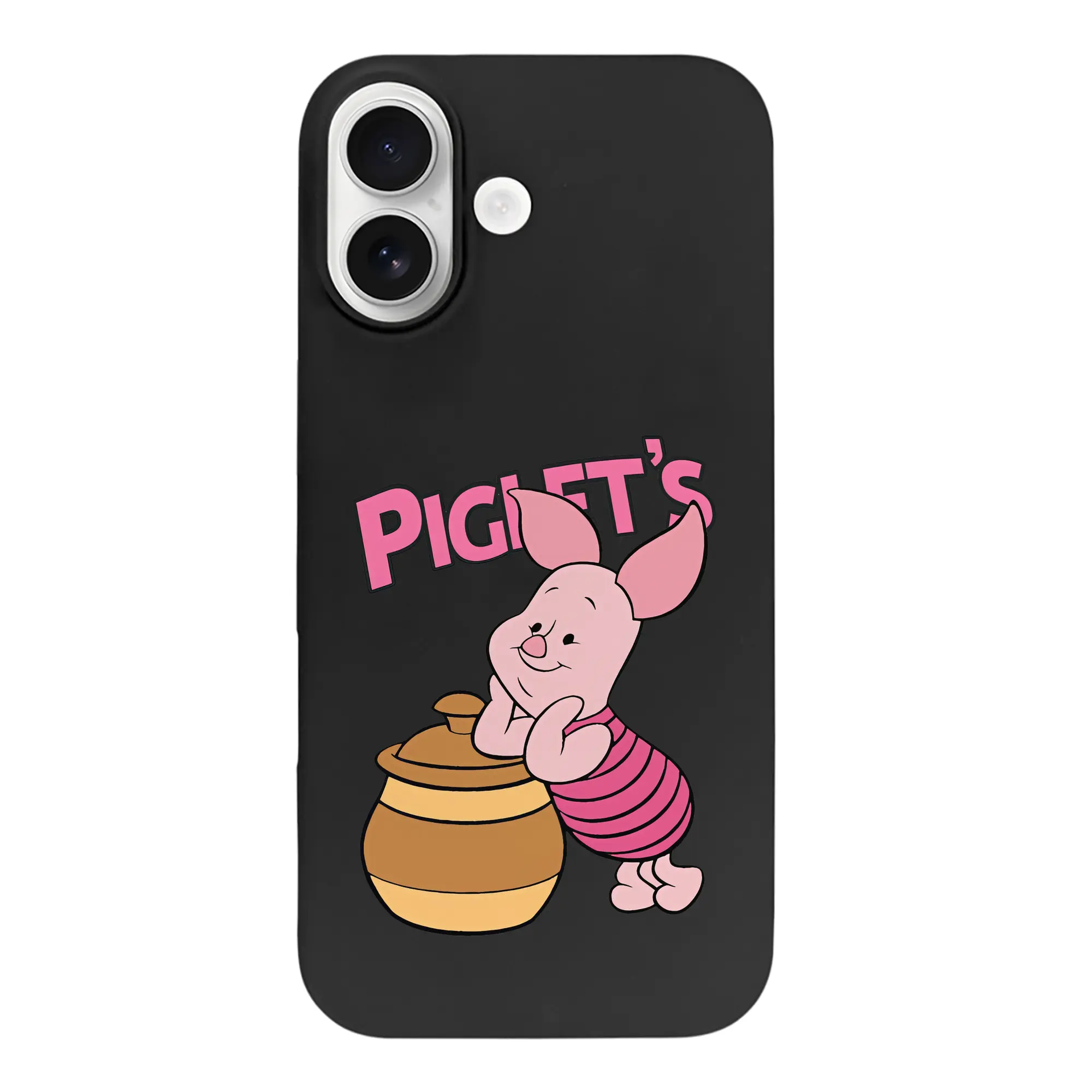 プーさん グッズ ピグレット - iPhone 17 シリーズ シリコンケース 薄型 耐衝撃 指紋防止 ソフトタッチカバー 精密フィット 傷防止 保護ケース iPhone 17/17 Air/17 Pro/17 Pro Max 対応